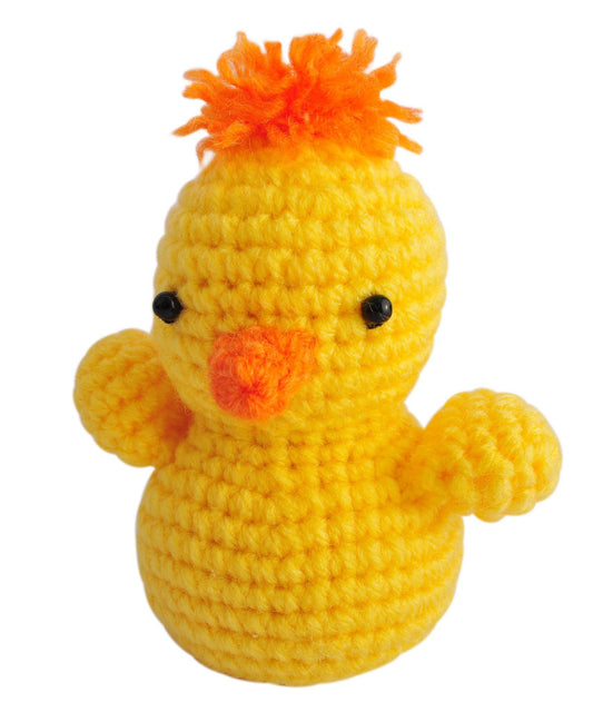 Yellow Ducks Handmade Amigurumi Stuffed Toy Knit Crochet Doll VAC