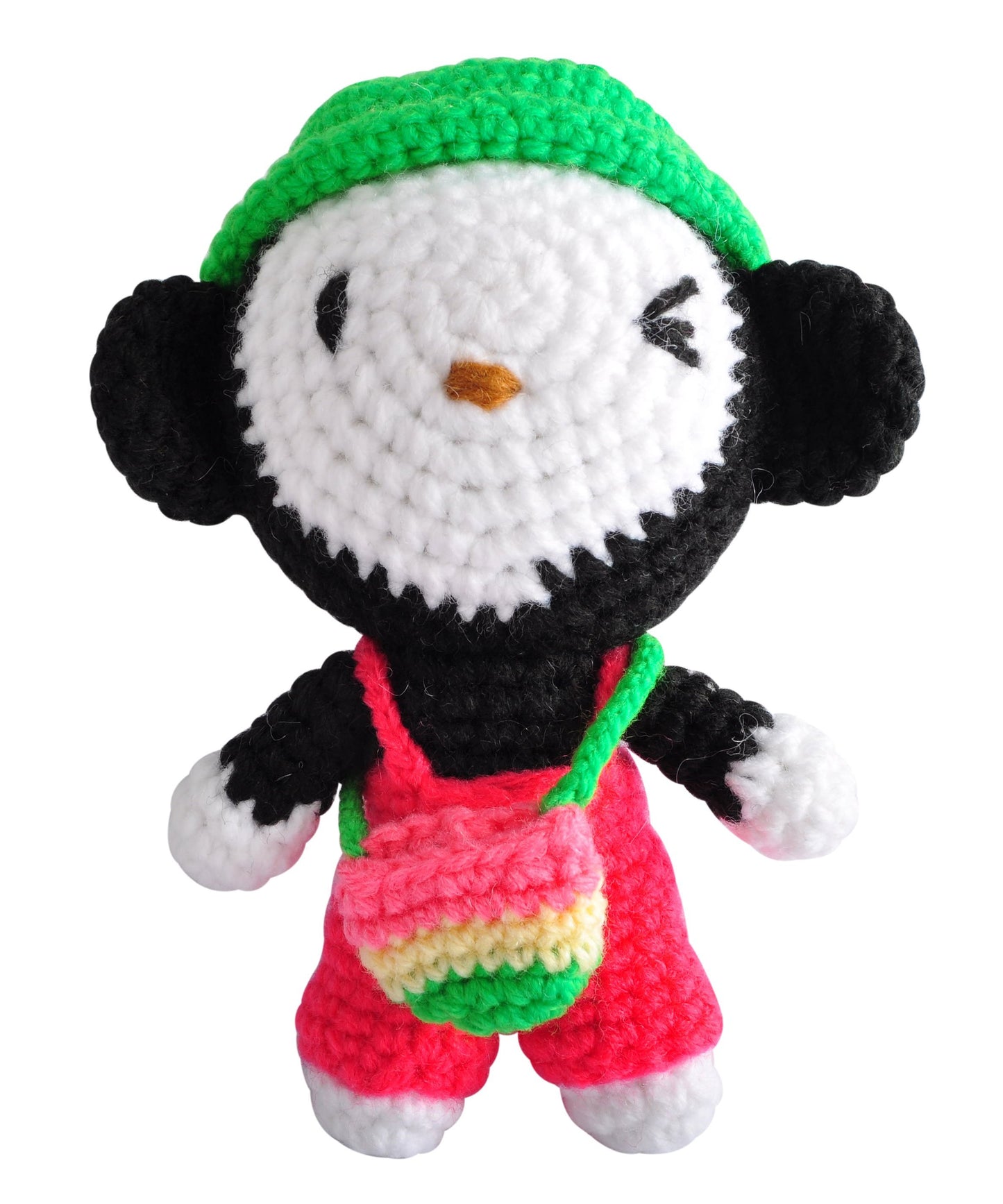 Monkey Handmade Amigurumi Stuffed Toy Knit Crochet Doll VAC