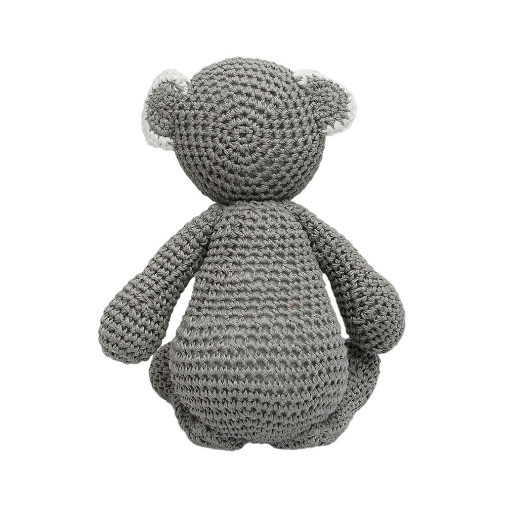 Gray Koala Handmade Amigurumi Stuffed Toy Knit Crochet Doll VAC