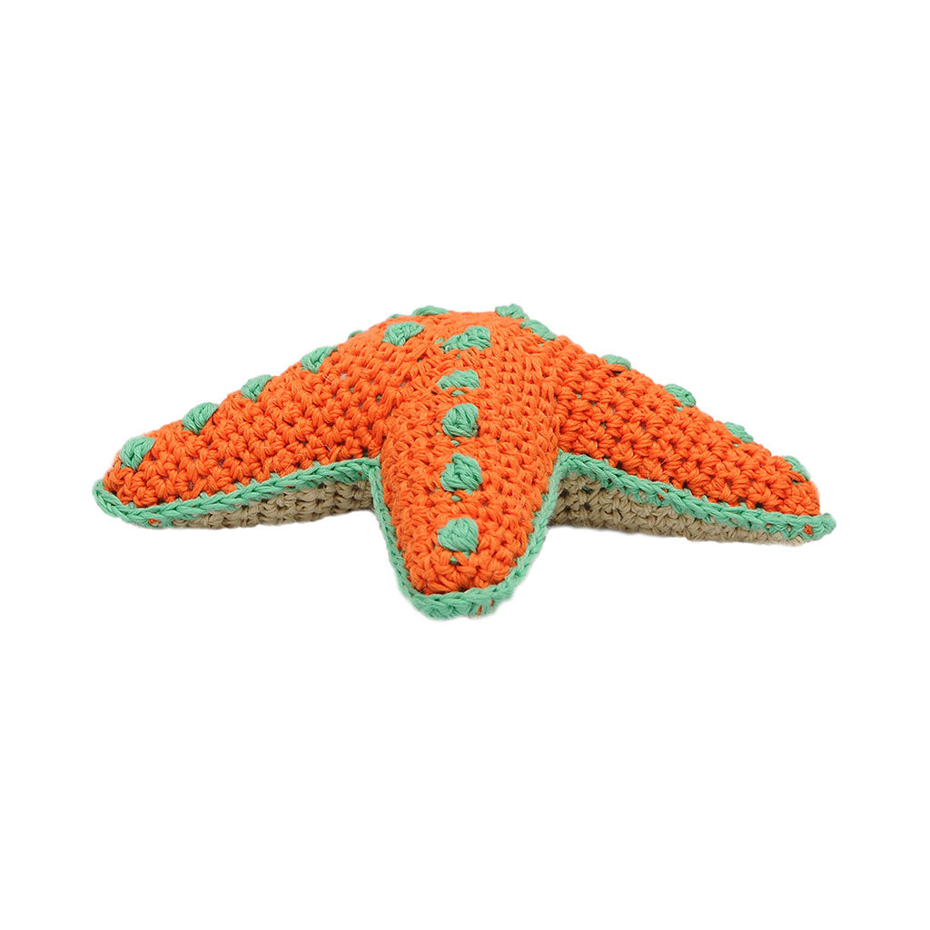 Starfish Handmade Amigurumi Stuffed Toy Knit Crochet Doll VAC