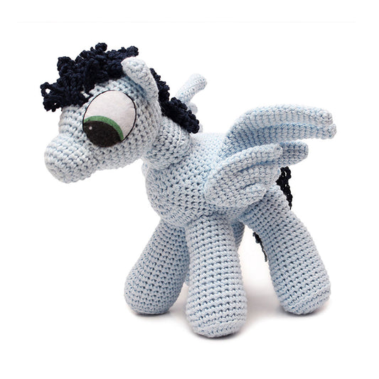 Applejack Pony Handmade Amigurumi Stuffed Toy Knit Crochet Doll VAC