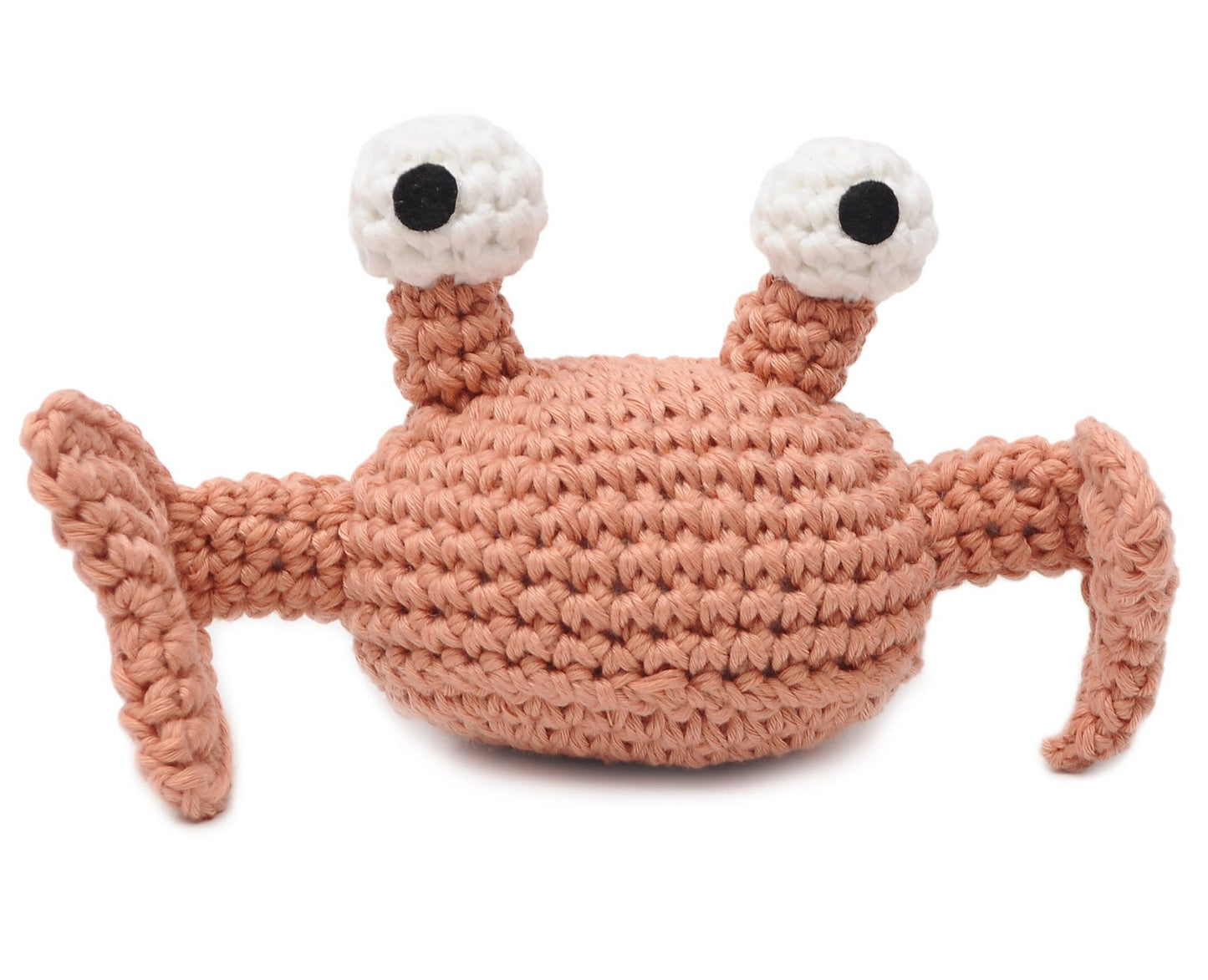 Crab Handmade Amigurumi Stuffed Toy Knit Crochet Doll VAC