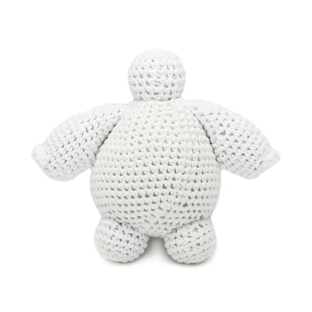 White Big Hero Handmade Amigurumi Stuffed Toy Knit Crochet Doll VAC