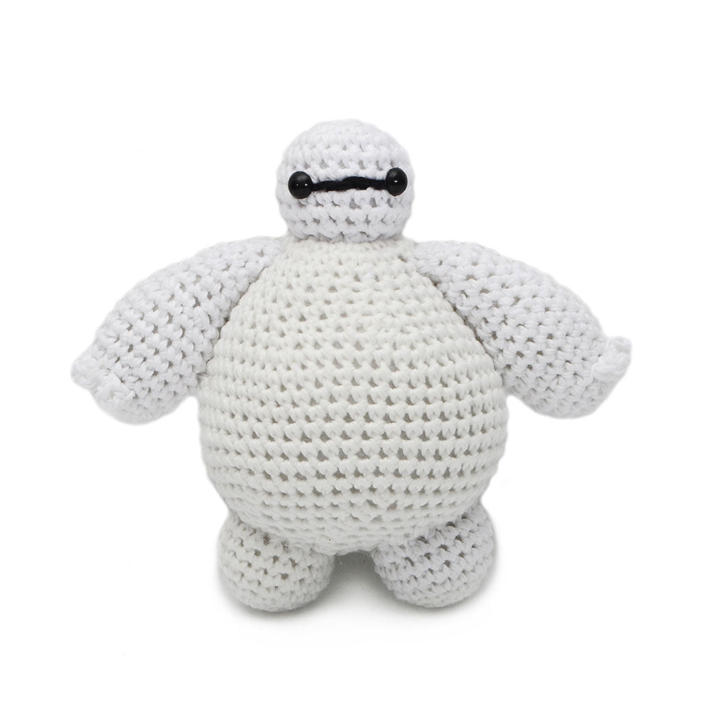White Big Hero Handmade Amigurumi Stuffed Toy Knit Crochet Doll VAC
