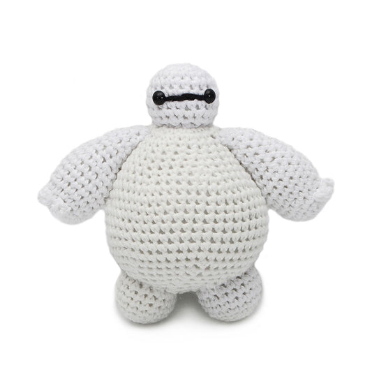 White Big Hero Handmade Amigurumi Stuffed Toy Knit Crochet Doll VAC