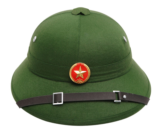 Vietnamese Army Surplus North Vietnamese VC Viet Cong Pith Helmet Hat Vietnam