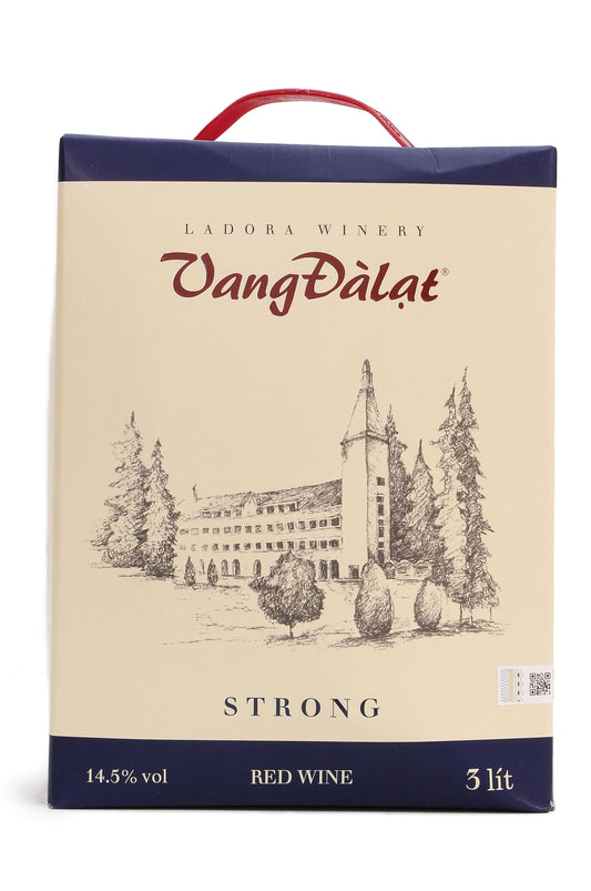 Vang Dalat Wine Box Classic  or Strong Vietnamese Wine 3 Liter