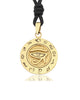Egyptian Eye of Ra Horus Silver Pewter Gold Brass Charm Necklace Pendant Jewelry