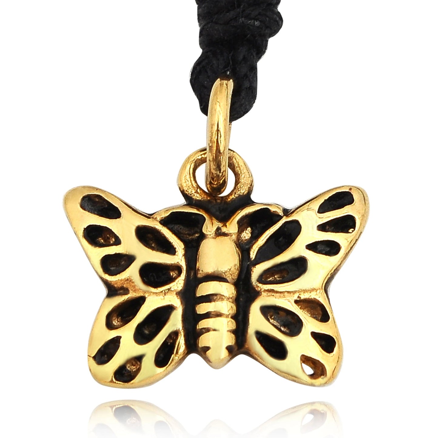 Fancy Butterfly Insect Sterling-silver Pewter Brass Necklace Pendant Jewelry
