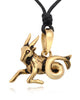 New Astrology Horoscope Sterling-silver Gold Brass Necklace Pendant Jewelry