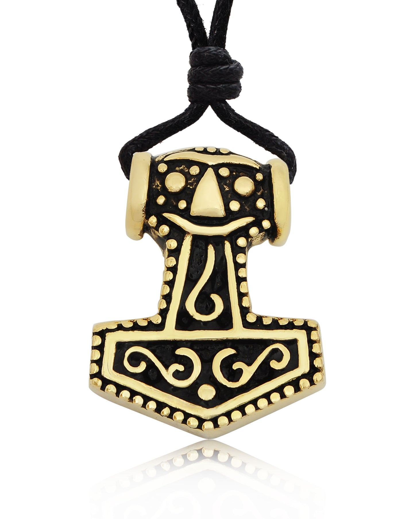 God's Hammer Sterling Silver Pewter Gold Brass Necklace Pendant Jewelry