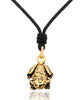Frog Toad Prince 92.5 Sterling Silver Gold Brass Charm Necklace Pendant Jewelry (Copy)