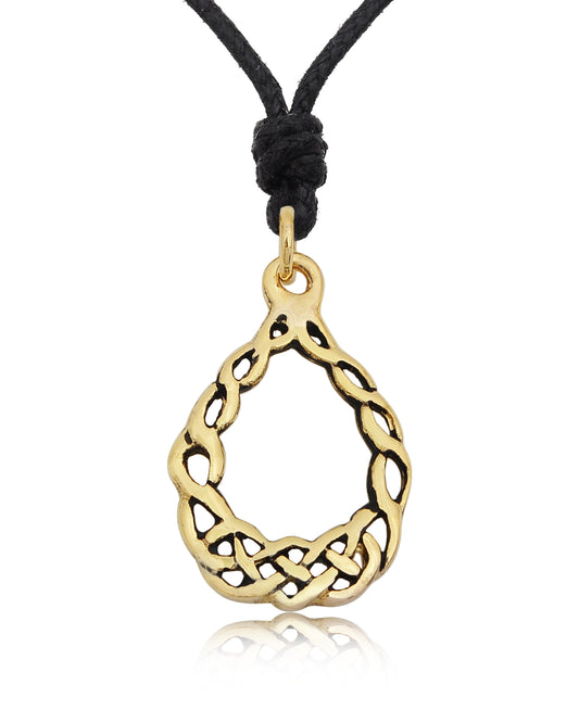 Lovely Maori Handmade 92.5 Sterling Silver Brass Charm Necklace Pendant Jewelry