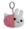 Bunnies Handmade Amigurumi Stuffed Animal Toys Keychains Keyrings VKC