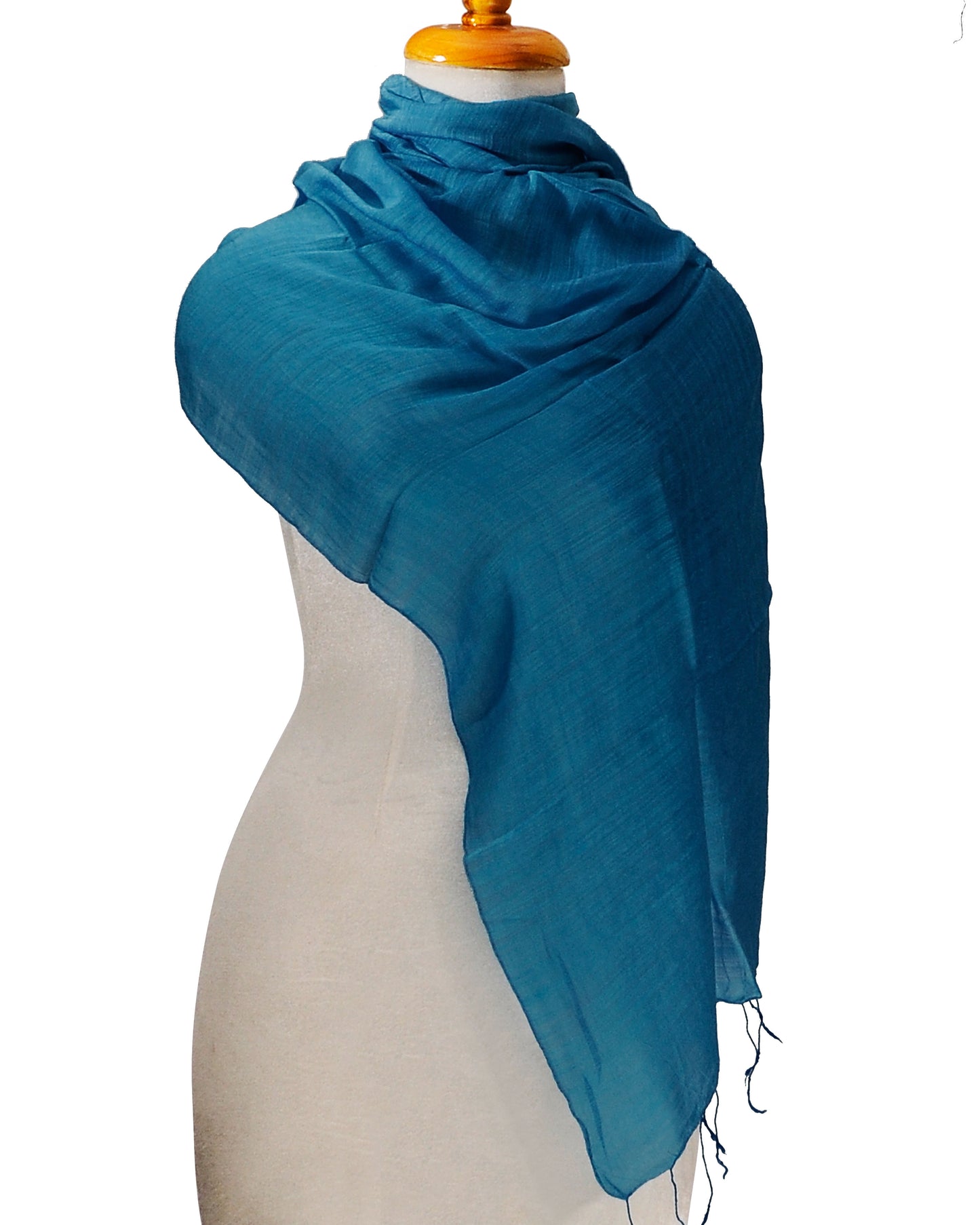 Large Vietnamese Silk Soft Wrap Scarf Shawl Pashmina 70x30 inches New from Vietnam