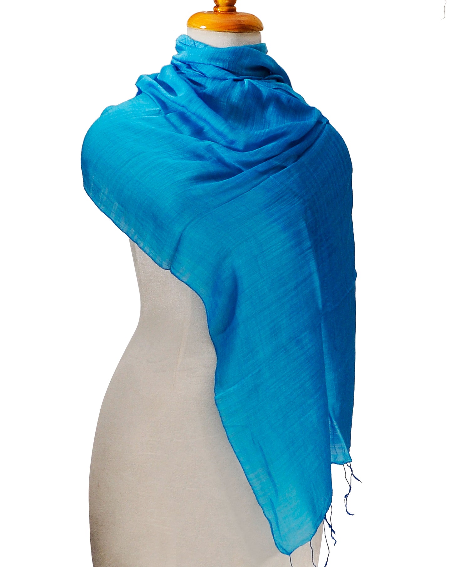 Large Vietnamese Silk Soft Wrap Scarf Shawl Pashmina 70x30 inches New from Vietnam