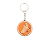Vietnamese Symbols Handmade Circle Wooden Key Chains